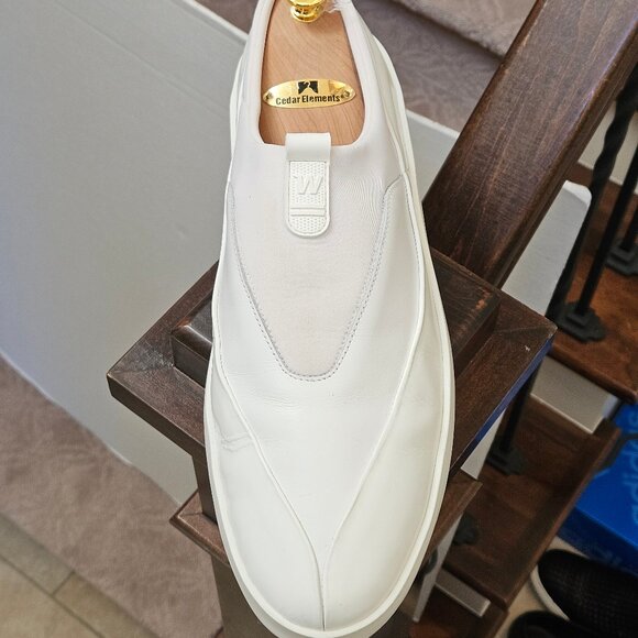 Wolf & Shepherd Men's Cruise TRE Slip On Sneakers, White, Sz 13 - Picture 11 of 16